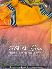 Casual – Embroidered Lawn 3pc Unstitched