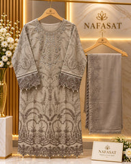 Nafasat Formal Embroidered Stitch Collection