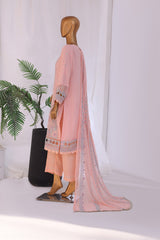 Nafasat Luxe Chiffon Embroidered Collection D-04