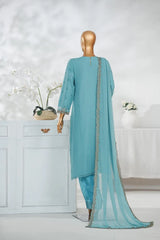 Azure Exclusive lawn Unstitch 3pc suit