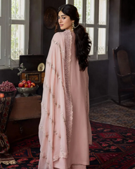 Khaf Exclusive lawn Semi-Stitch 3pc suit