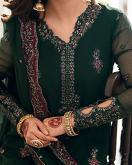 Azure Exclusive lawn Unstitch 3pc suit