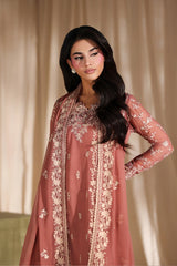 Azure Exclusive Cotton Unstitch 3pc suit