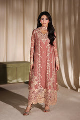 Azure Exclusive Cotton Unstitch 3pc suit