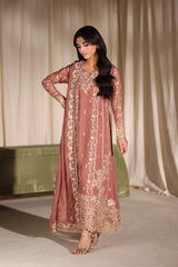 Azure Exclusive Cotton Unstitch 3pc suit