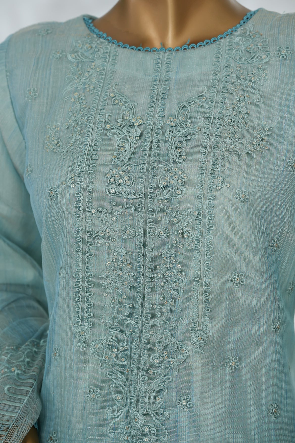 Noor mehel Marbel Net Embroidered N-05