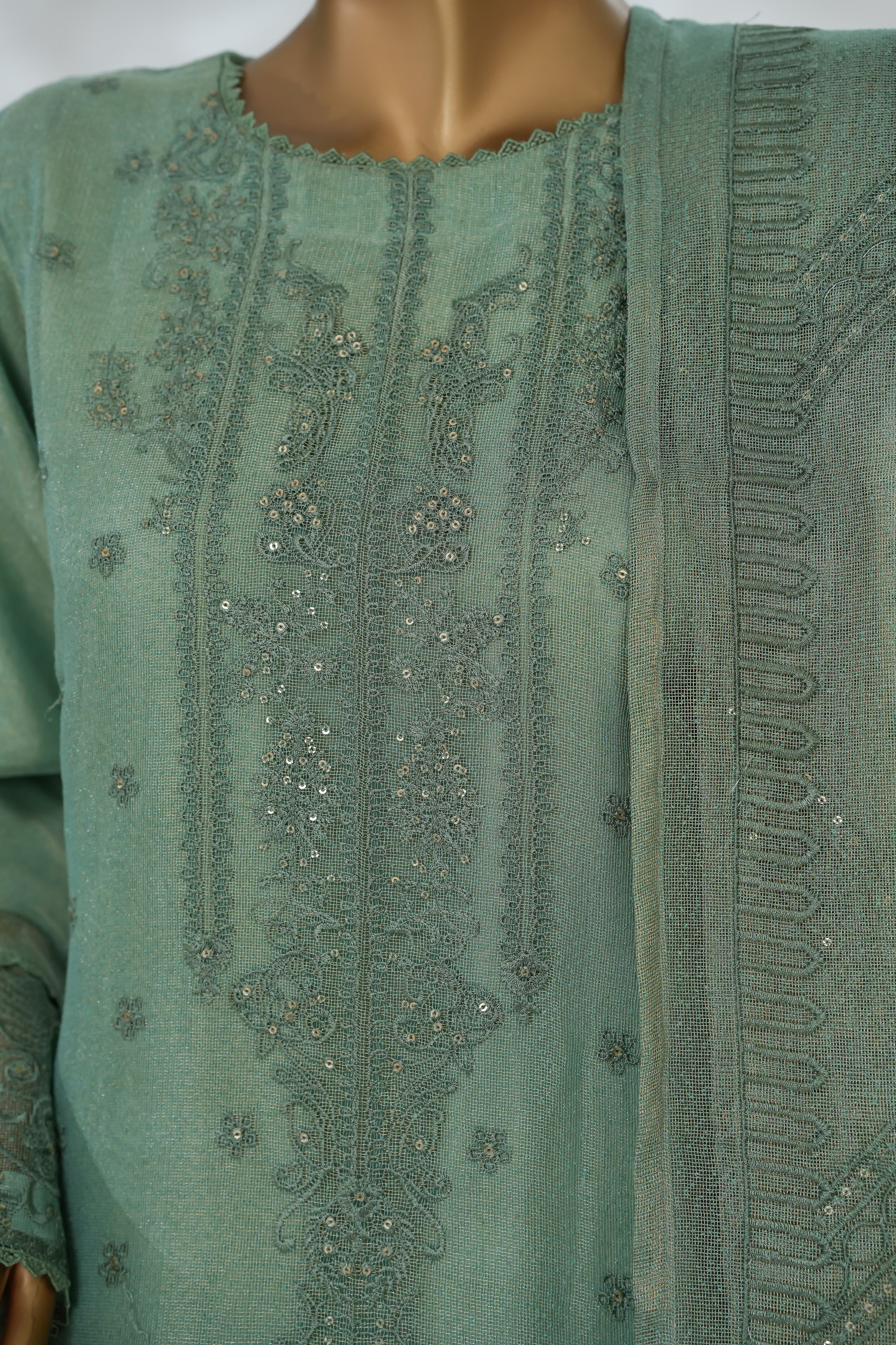 Noor mehel Marbel Net Embroidered N-03