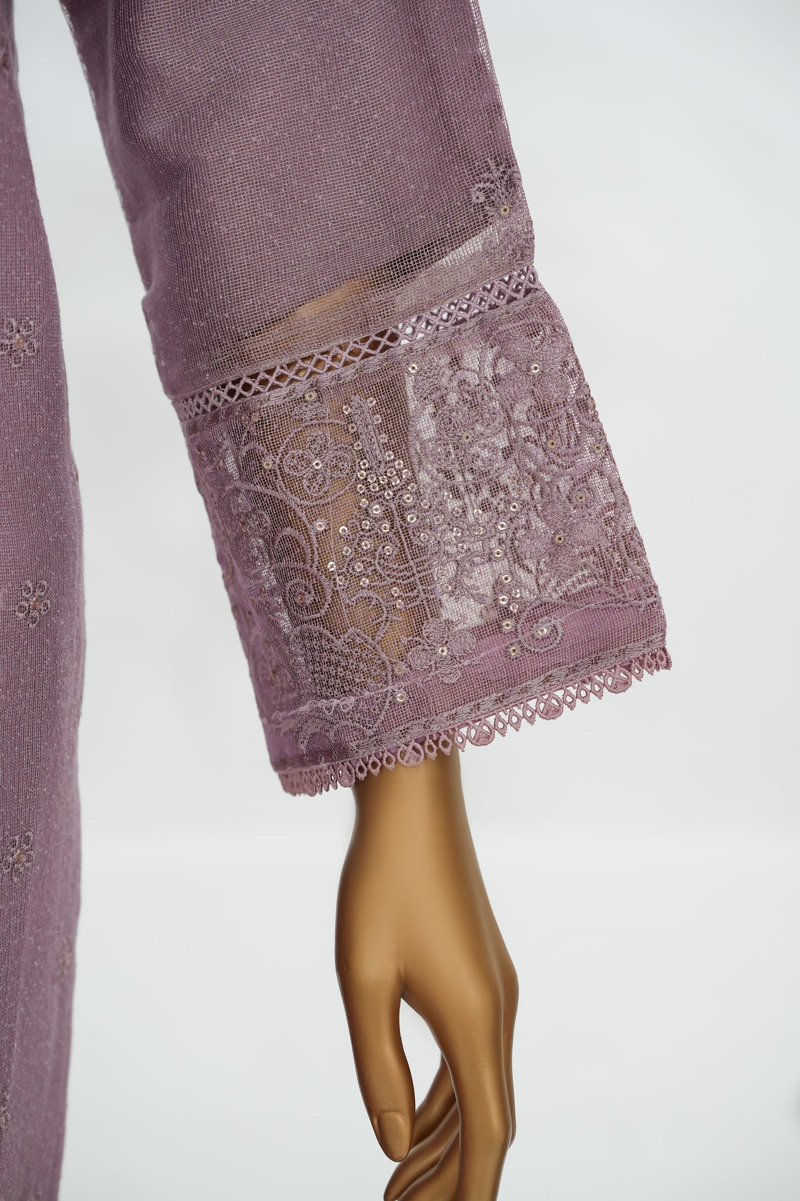 Noor mehel Marbel Net Embroidered N-04