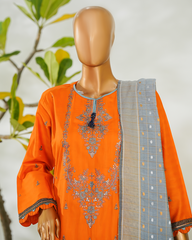 Anzeb Unstitched Embroidered Cotton Collection Vol-I