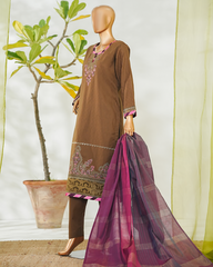 Anzeb Unstitched Embroidered Cotton Collection Vol-I