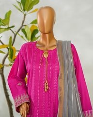 Anzeb Unstitched Embroidered Cotton Collection Vol-I