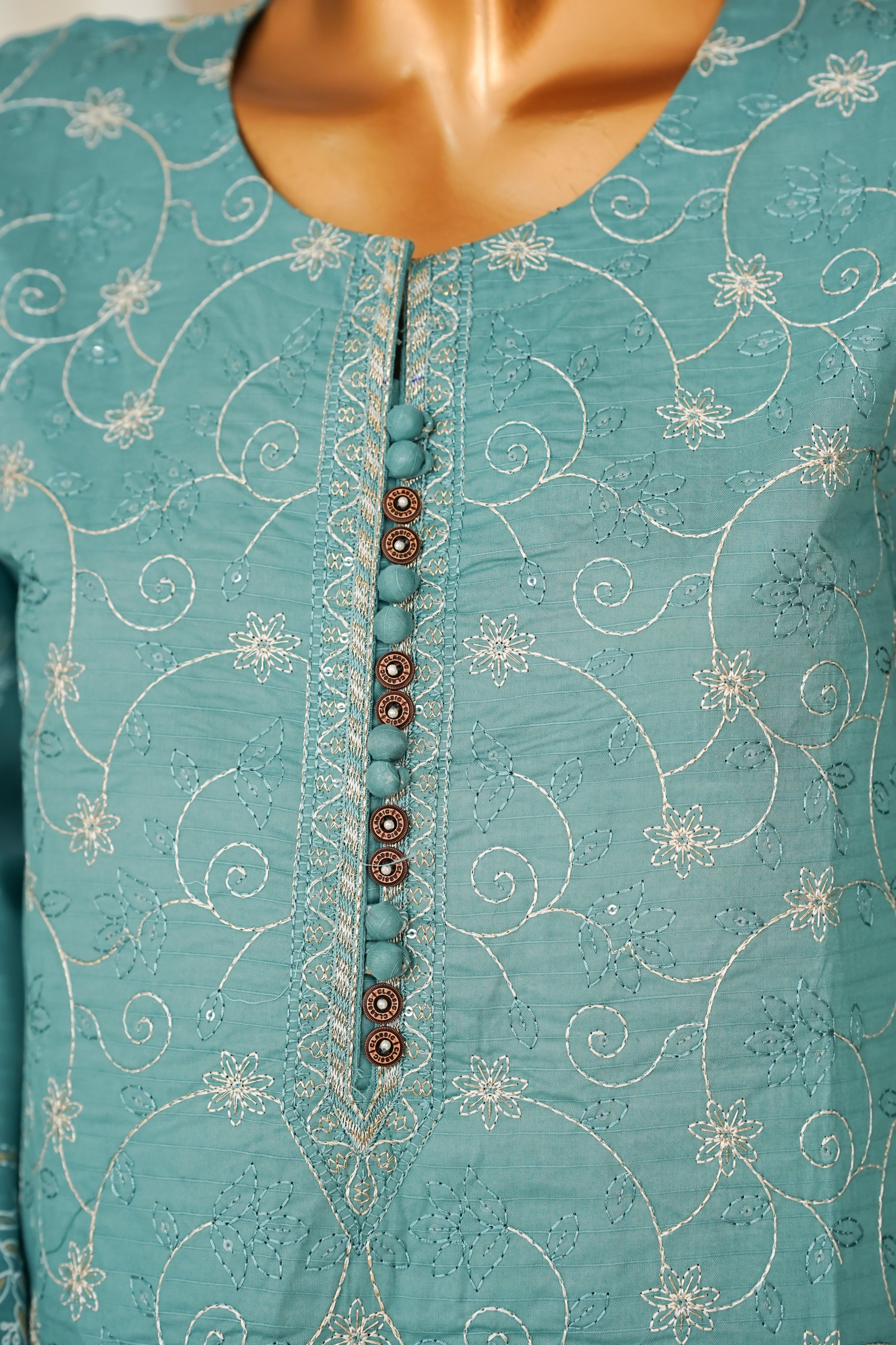 SHAH MEENA Table printed Embroidered Collection Vol 1,25 S-04