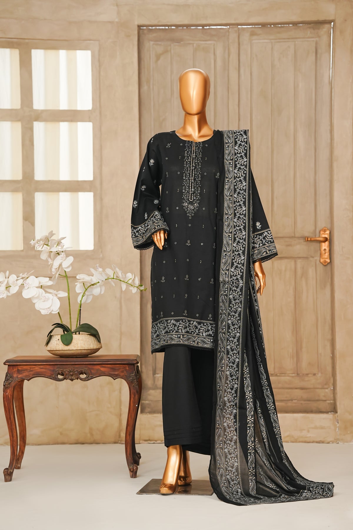 SHAH MEENA Table printed Embroidered Collection Vol 1,25 S-06