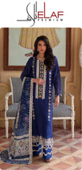 ELAF PREMIUM COTTON LAWN UNSTITCH 3pc ElE 01