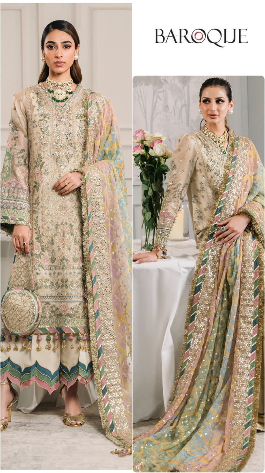 Baroque Exclusive Cotton Unstitch 3pc Skin