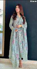 Iznik Summer Lawn Unstitch 3pc