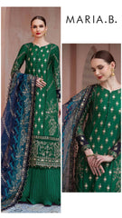 Maria b Exclusive cotton lawn Unstitch 3pc