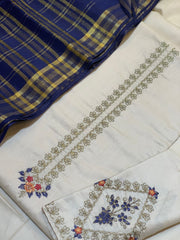 Cotton Bloom Unstitch Embroidered Collection