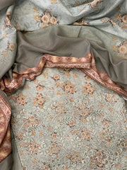 Floria Doria Collection Unstitch Lawn - 3pc