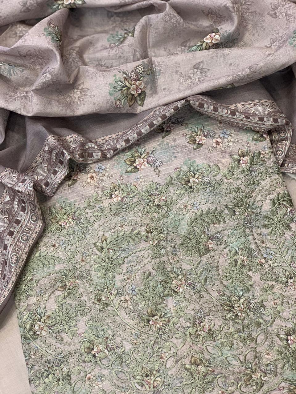 Floria Doria Collection Unstitch Lawn - 3pc