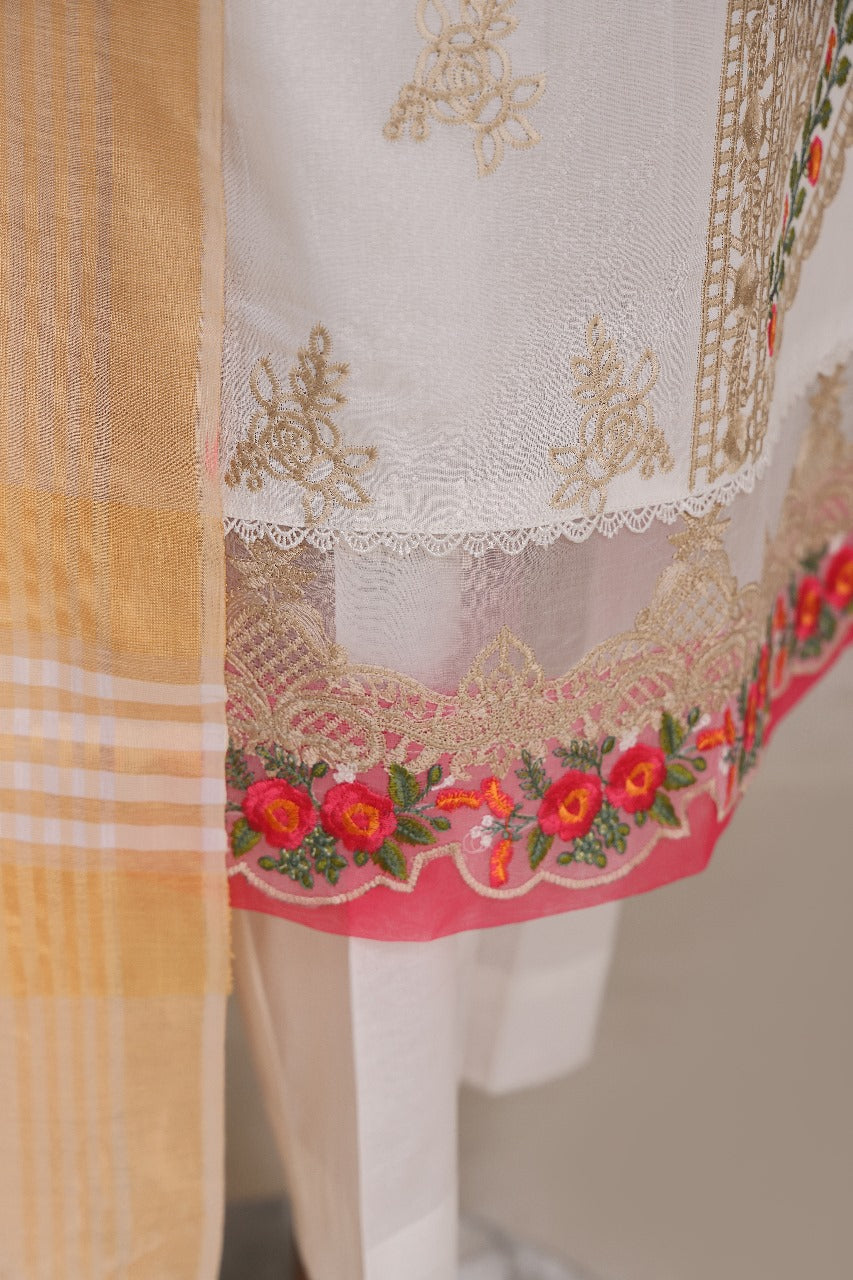 Zaib Embroidered Collection 3 Piece