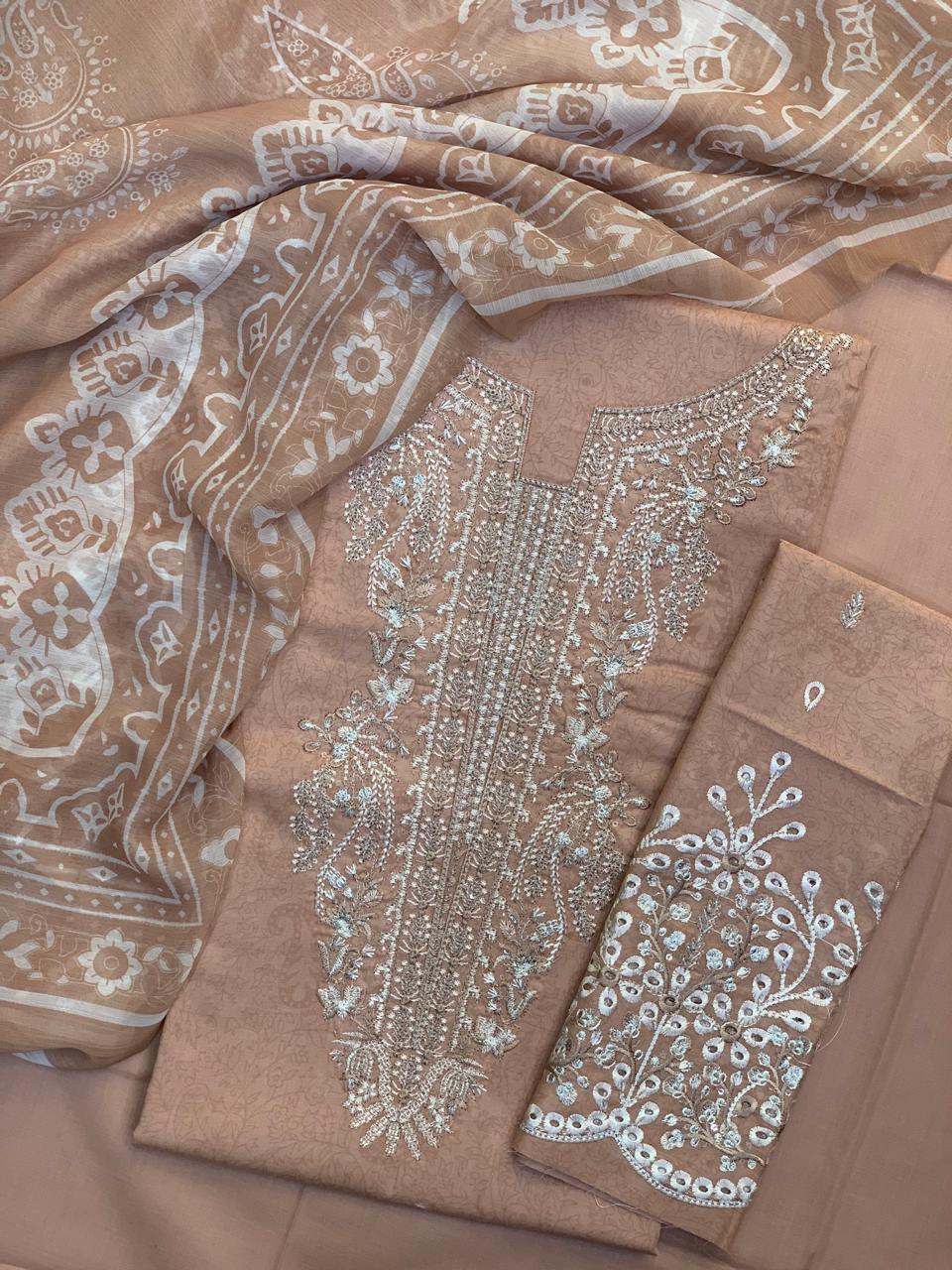 Zarnab Lawn Embroidered  Collection Vol1'25