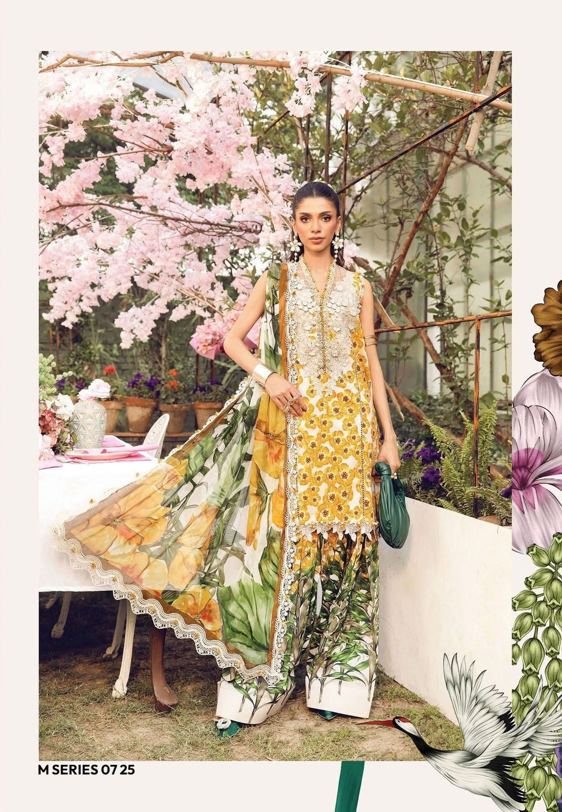 11.11 Mega Sale | Maria b M_Series Unstitch 3pc Suit