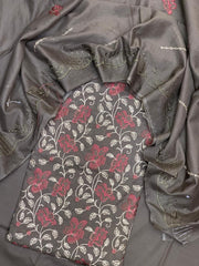 NIGAAR SLUB COTTON Embroidered Collection