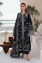 Qalamkar Exclusive lawn Unstitch 3pc Suit