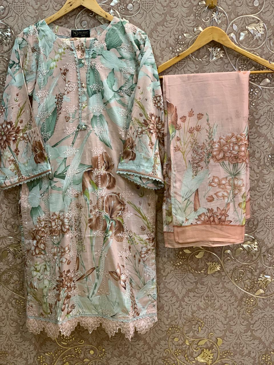 Summer Lawn Stitch Collection Vol_1'25 3pc S-08