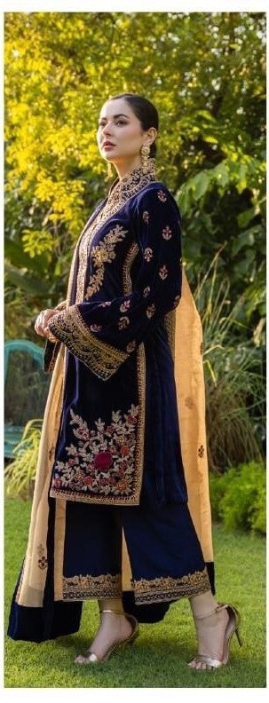 Zainab Chotani Exclusive Cotton Lawn Unstitch 3pc D-02