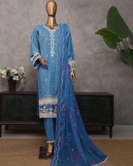 Rang e haya Exclusive lawn Unstitch 3pc suit