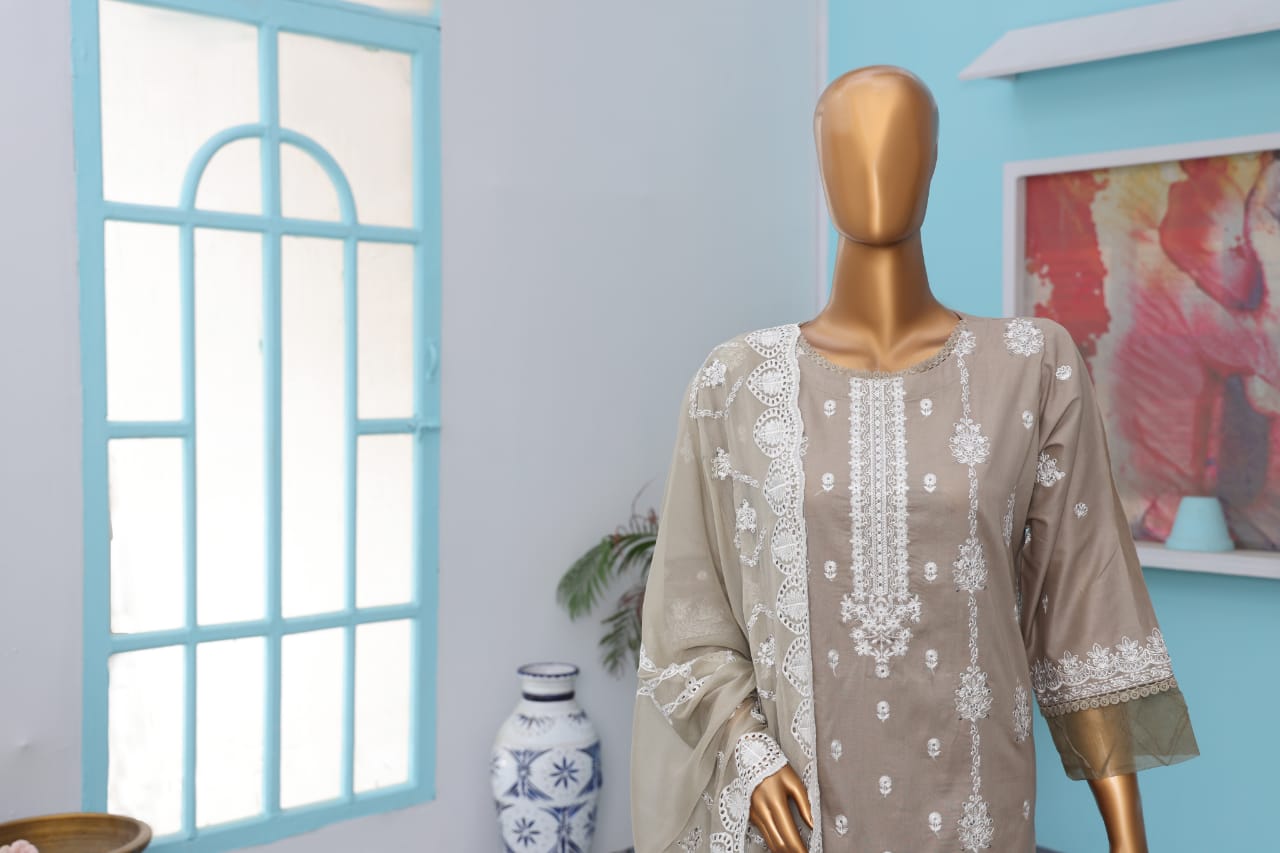 PEARL WHITE Embroidered Collection