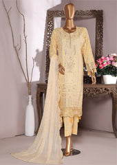 AREEJ EXCLUSIVE LAWN UNSTITCH 3PC SUIT