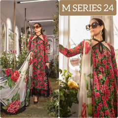 Buy One Get One Free Maria B Lawn Cords Embroidered 3pc Sale