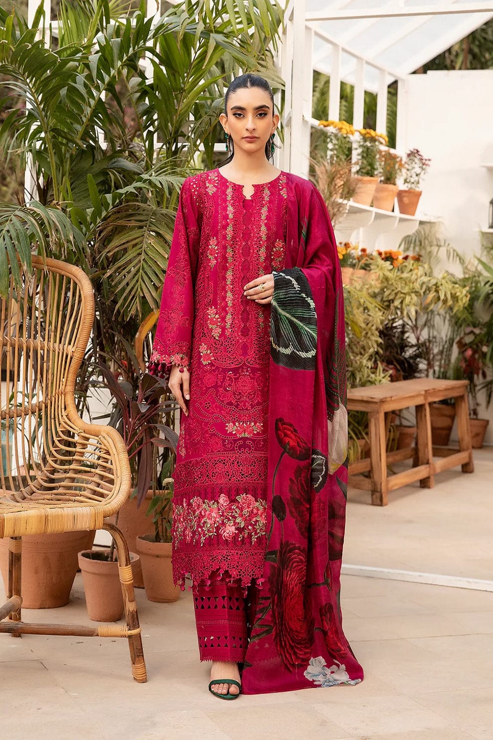 Elaf Exclusive Cotton Unstitch 3pc