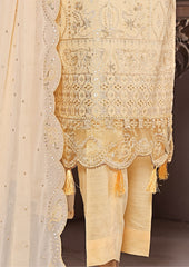 AREEJ EXCLUSIVE LAWN UNSTITCH 3PC SUIT