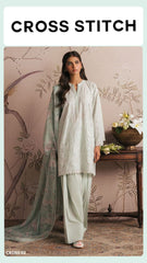 Cross Stitch Exclusive Cotton Unstitch 3pc Suit